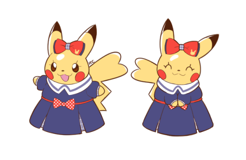 artsy-rc:Saw an upcoming pikachu plush and wanted to draw em...