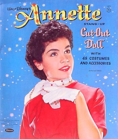 annette funicello paper dolls