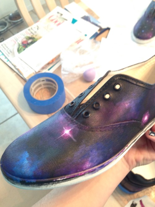 sammichfixins:Hey, everybody! I’ve started making space shoes!...