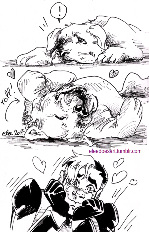 eleedoesart:Shiro loves you baby doggo~previous comic to this...