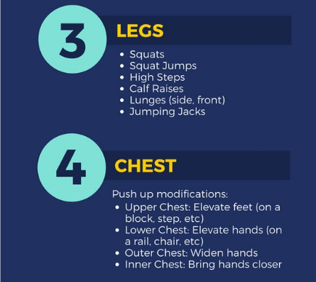 Calisthenics List