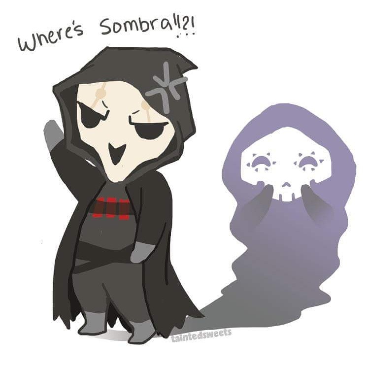 Cute Sombra Doodle | Rebrn.com