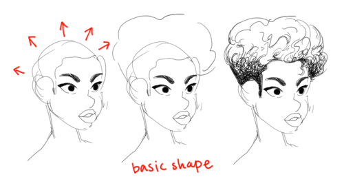 do you have any tips on drawing hair one piece of writing