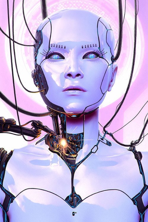 digitalessence:The “Android Legacy” series by Oliver Wetter.