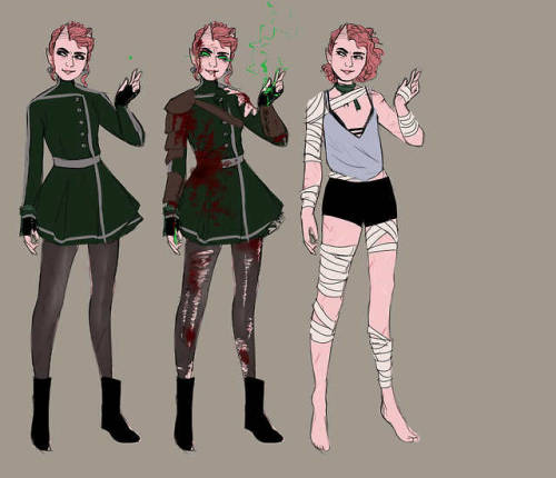 Bree’s outfits so far in our game~~