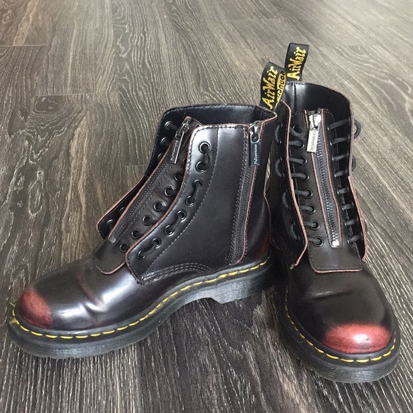 doc martens 1460 pascal front zip