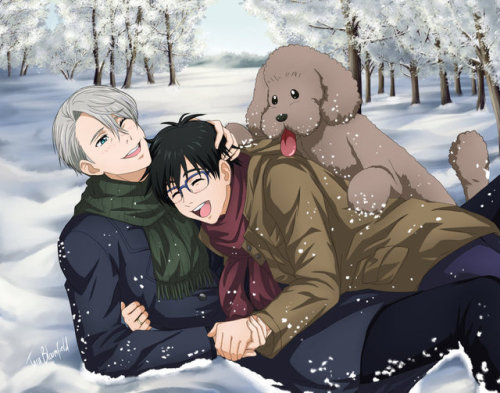 bladesofyuri:Yuri!!! on Ice ~Family~ by Shaami*Permission to...