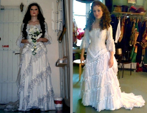 Operafantomet Phantoming Does The Mirror Bride Wear Christine S