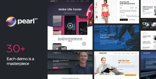 Pearl WP v3.0.4 – Corporate Business WordPress Theme Nulled