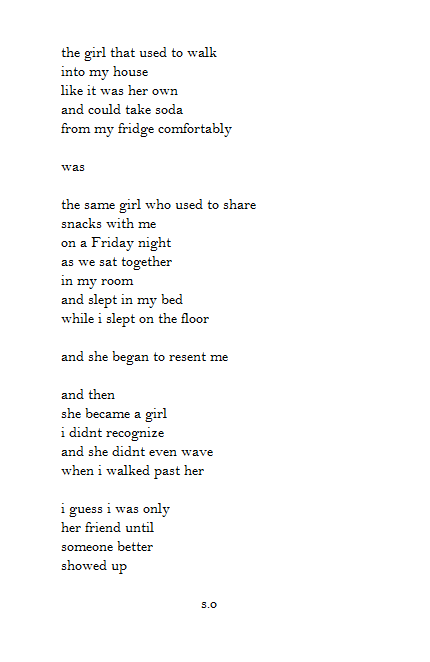 snappishly: a poem about my ex bestfriend ...