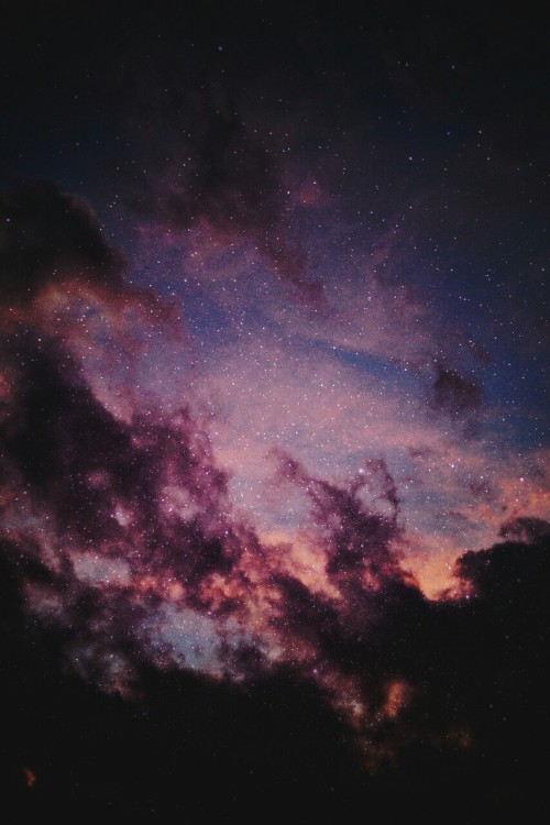 colorful sky on Tumblr