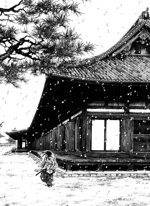 o-toto:sosekio:Sanjūsangen-dō (三十三間堂) by Takehiko Inoue...