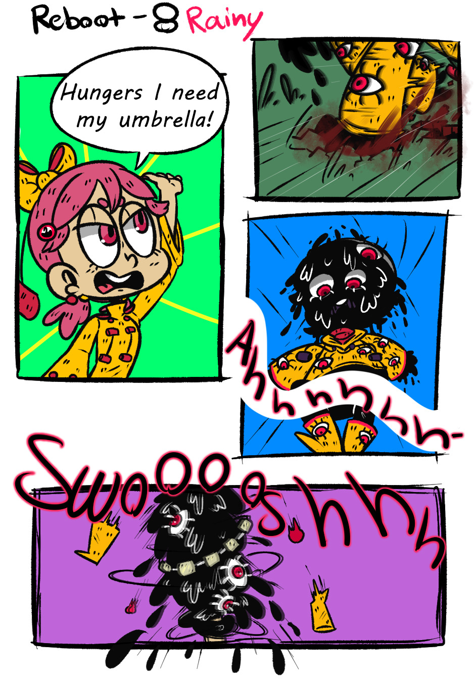 skullgirls umbrella comic