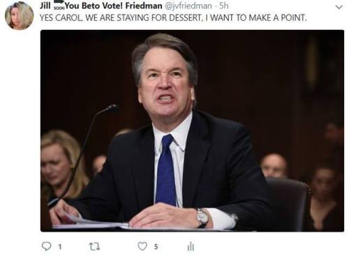 dontbearuiner:I had some fun at Brett Kavanaugh’s expense today.