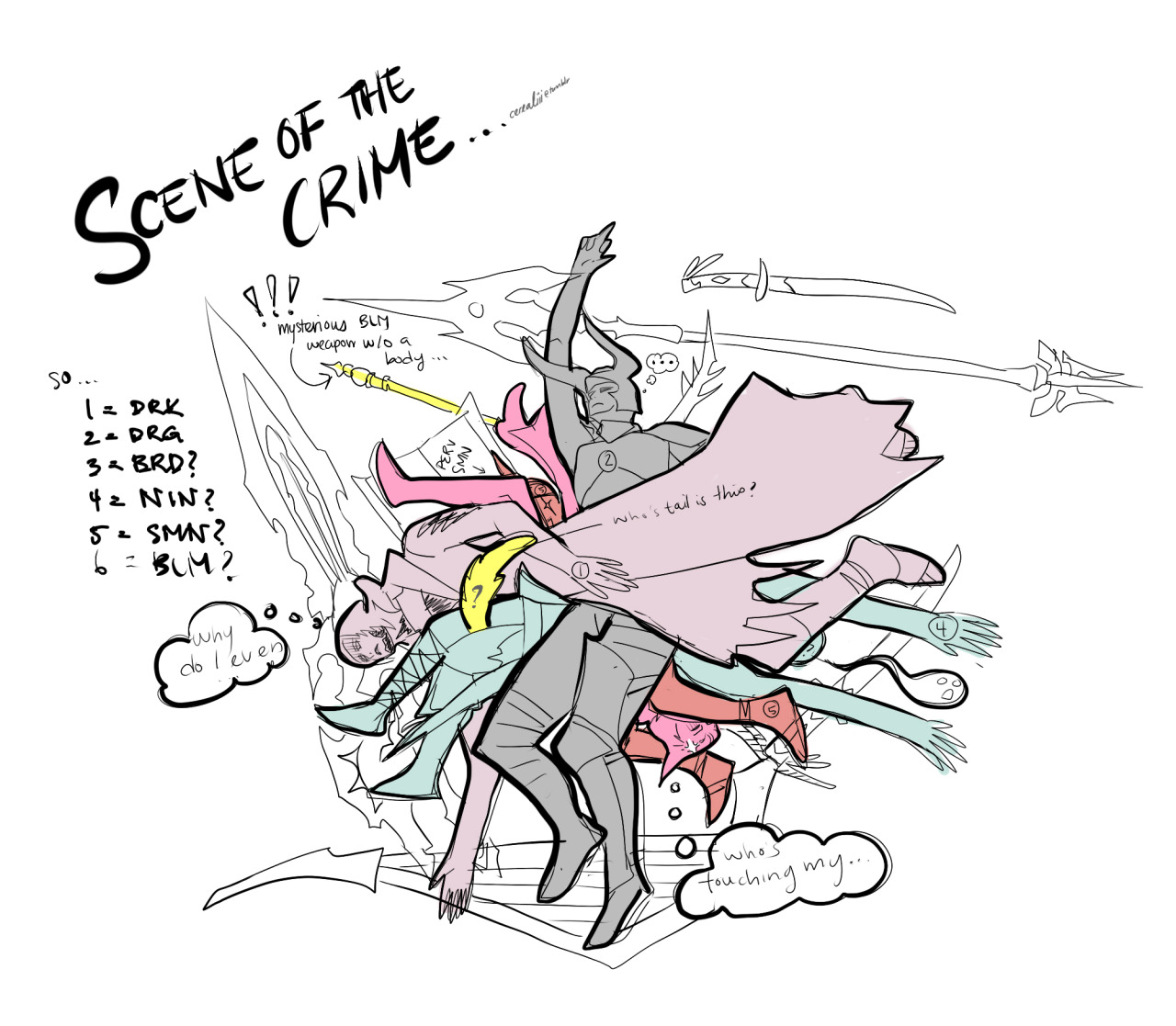 Art Dump 3 Trying To Sort Out The Trash Drawn From Reddit