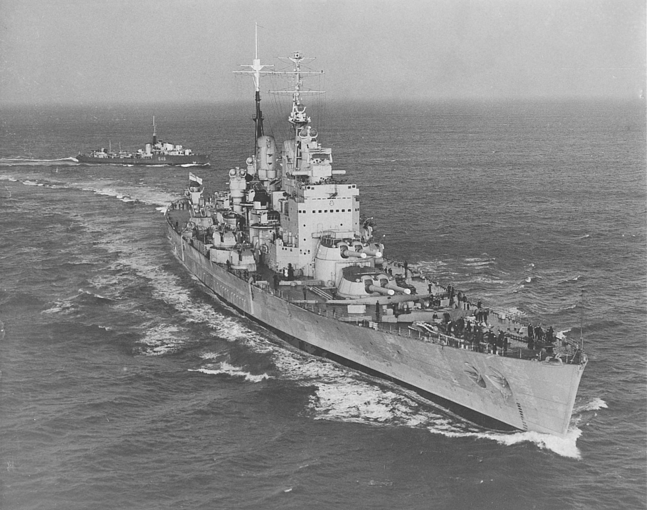 Historical Firearms — The Royal Navy's Last Battleship: HMS ...