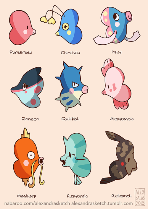 Pokemon Qwilfish Evolution Chart