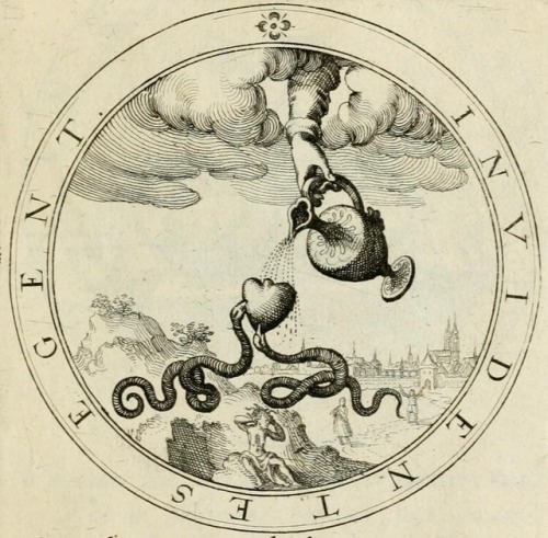 theworldofalchemy:Taken from Emblemata Moralia & Bellica...