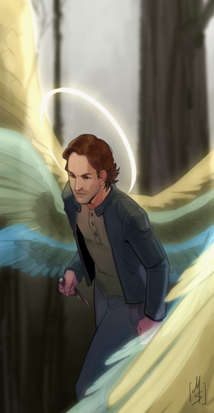 Fan Art Sabriel Spn Porn - supernatural archangels | Tumblr