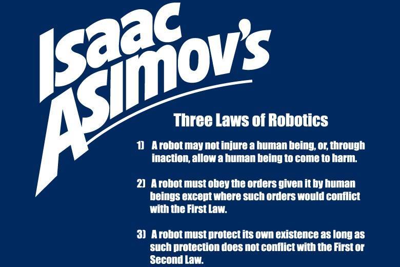 Vintage Geek Culture — Isaac Asimov’s Three Laws Of Robotics.