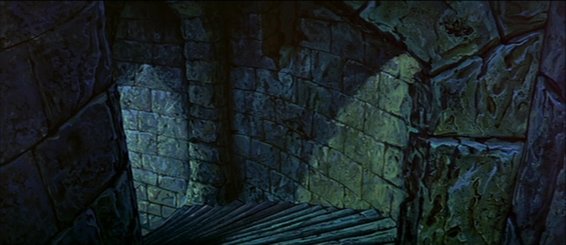 DIEHARD DISNEY | Background paintings of Maleficent’s castle...