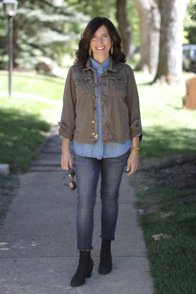 FALL LAYERS - CASUAL DENIM Fall is here and I have... | MRS. AMERICAN MADE
