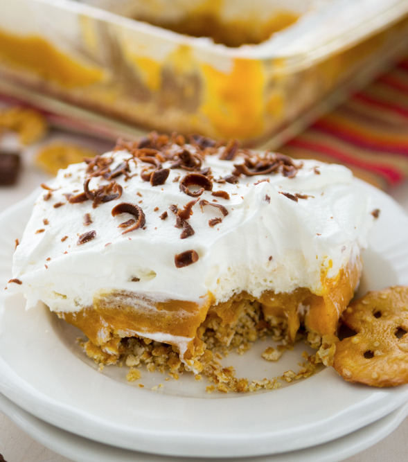 Full Cravings — No Bake Pumpkin Dessert