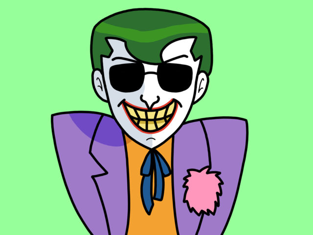 Pasta Art • One of my favorite older pieces! The Joker is kind…