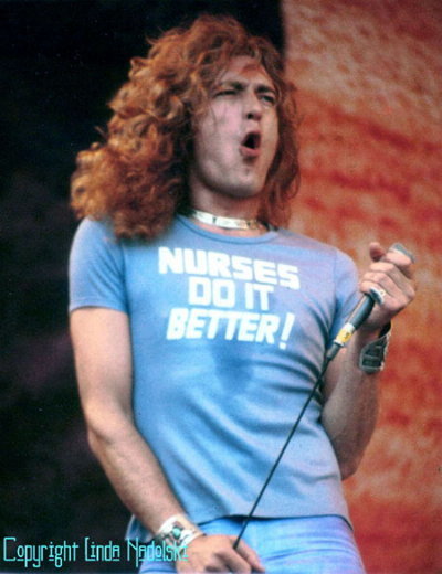 robert plant nurse shirt