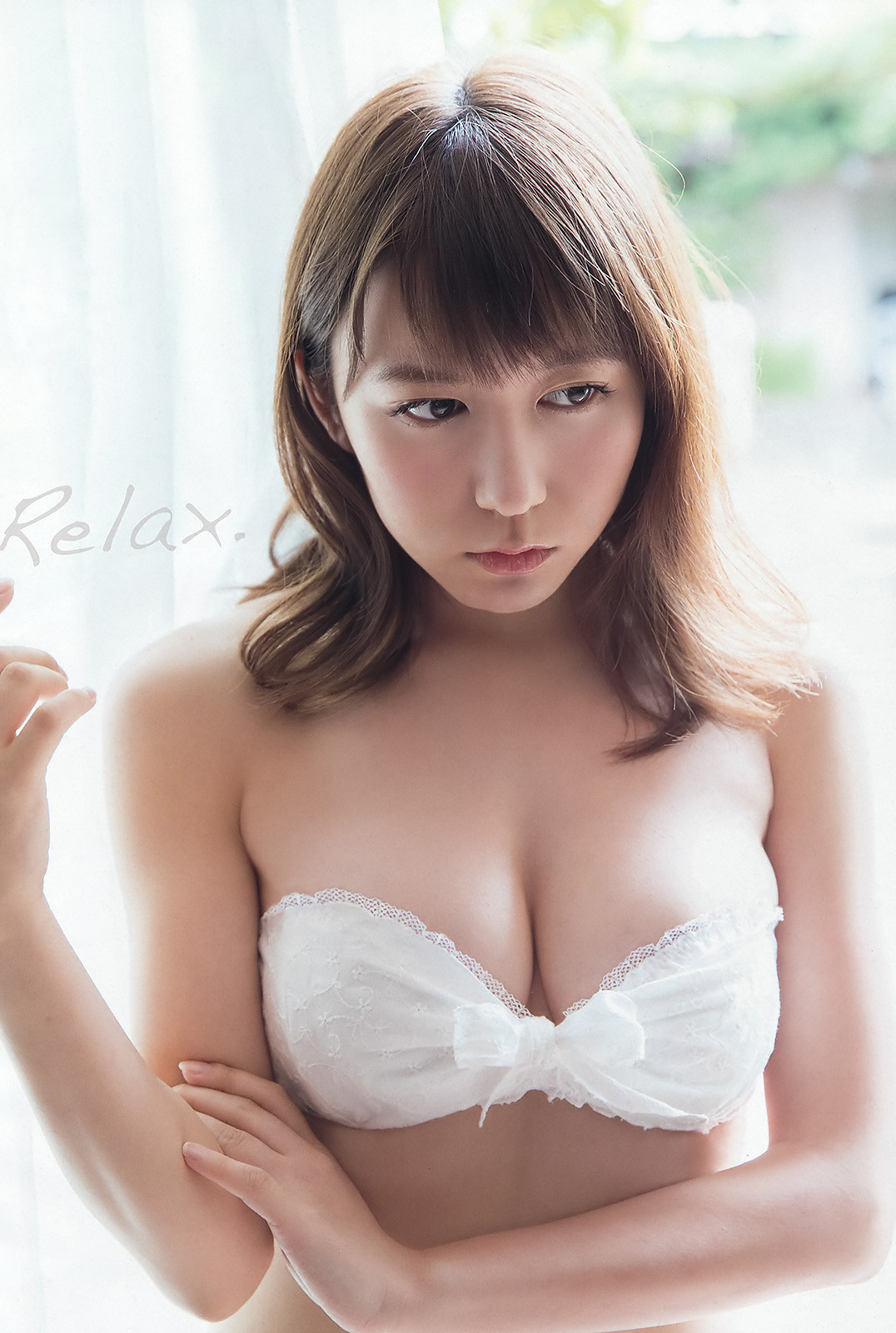 Oba Mina  SKE48 'Relax" on Young Animal Magazine