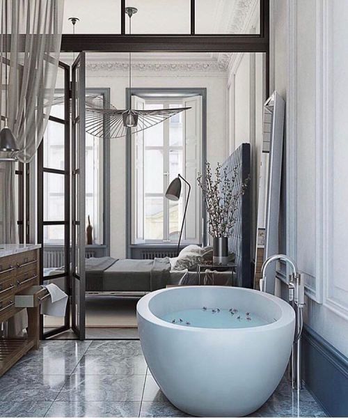 bathroom bathtub interior house home inspo
