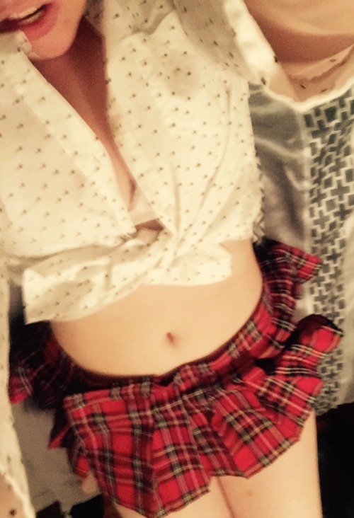 hislittlewhore88:Who likes my outfit ;)