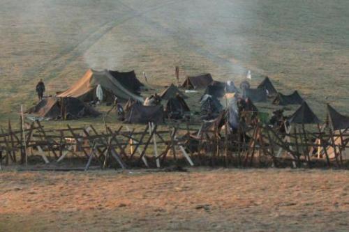 Camp for Baratheon soldiers in the Stormlands