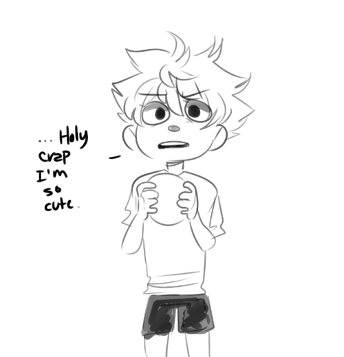 haikyuu haikyu haikyu!! hinata nishinoya hinata x nishinoya comic anime karasuno doodle fanart