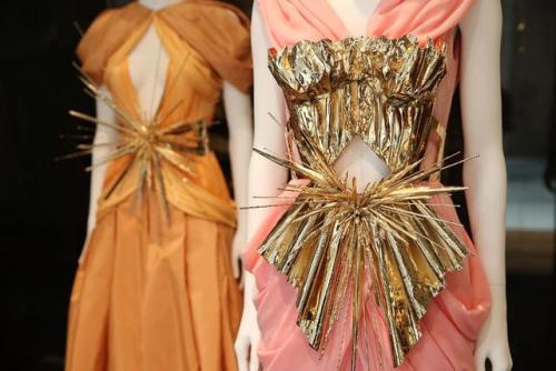 jeannepompadour:Details from “Heavenly Bodies: Fashion and the...