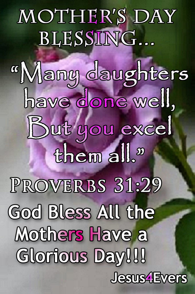 Wednesday Word Blessed Proverbs 31 Mother 39 S Day Free Printable