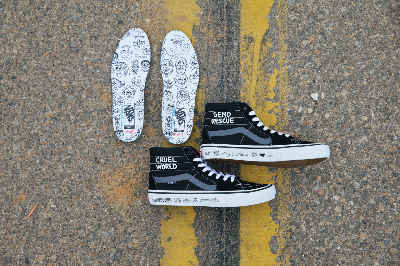 The all new Vans x Cult Crew collection is... Vans BMX