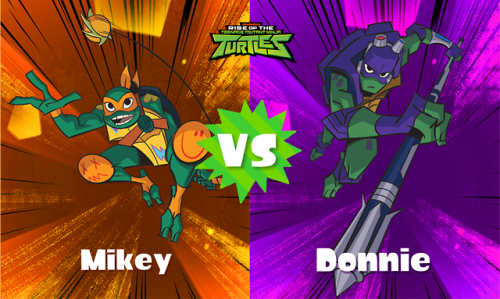 Mikey vs. Donnie