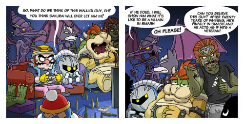 woodenplankstudios:Evil Memes (Everyone is Home)Bowser is...