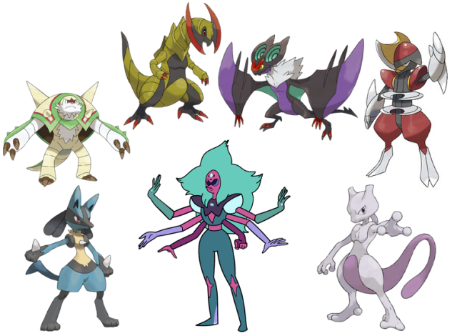 Wicked. — Crystal gem pokemon teams part 1! part 2