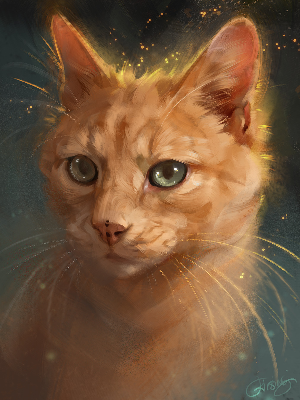 realistic cat portrait | Tumblr