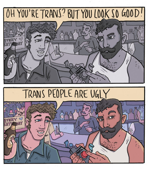 transstudent:What Cis People Say To Trans People Vs. What We...