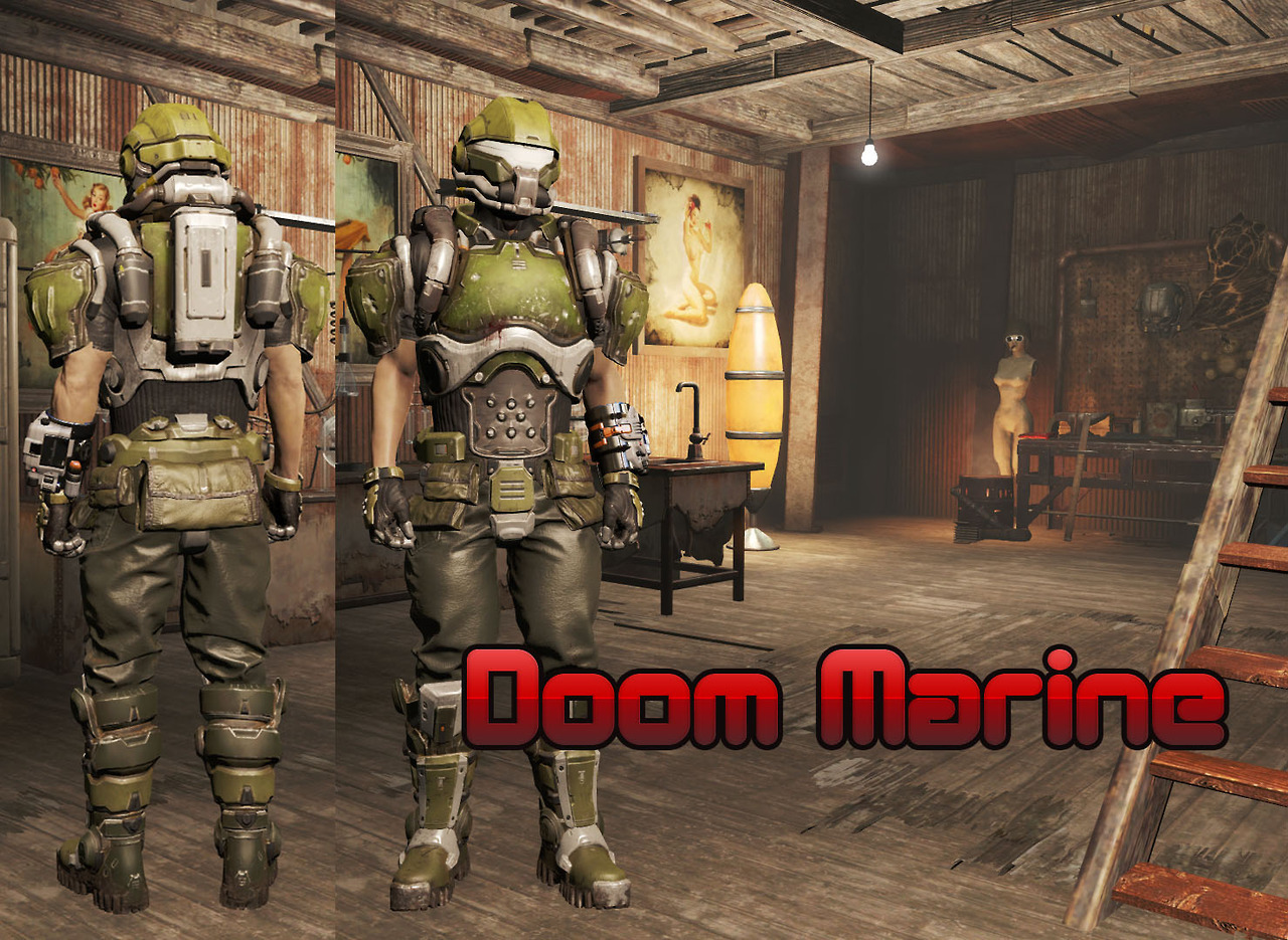 Doom in fallout 4 фото 24
