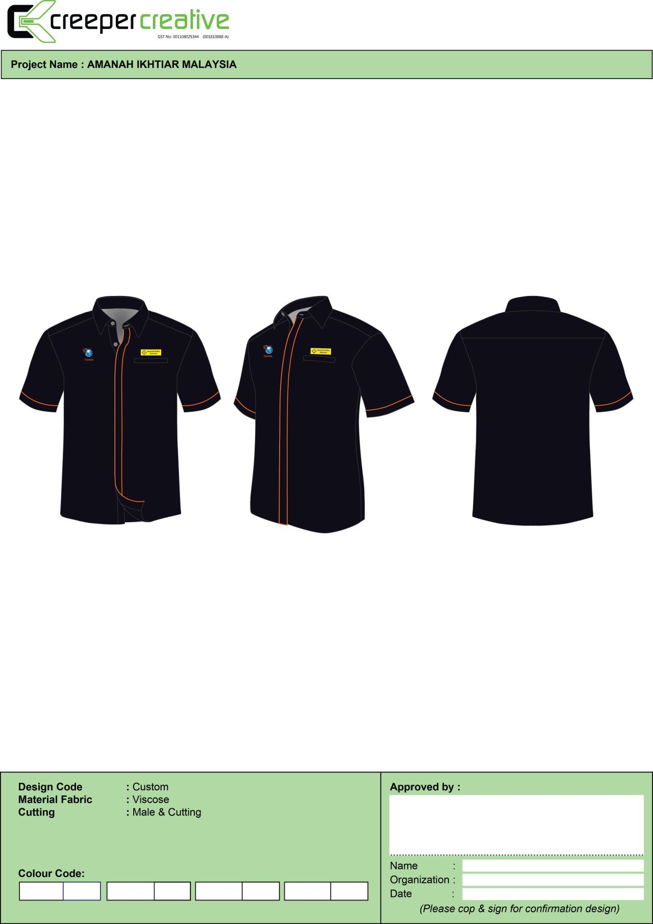 Kemeja Korporat Terkini Athletic Uniform Company Uniforms