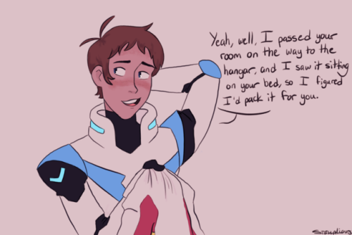 stellalights:bold of jeremy to keep quiet about what lance...