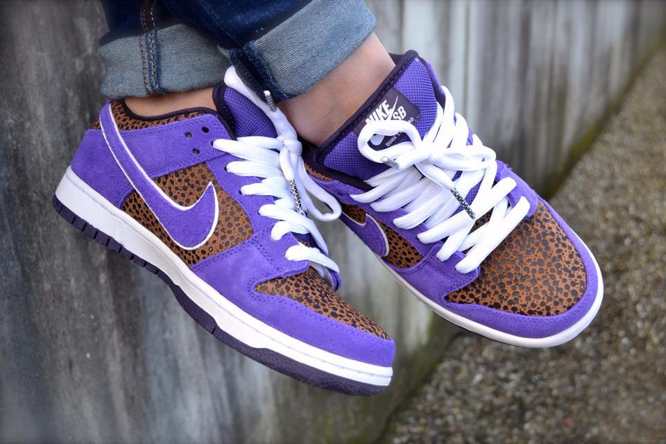 nike dunk purple safari