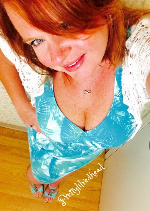 prettylilredhead:Sporting one of my “finds” from my recent...