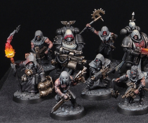 fourtykane:“Fallen Kill Team”- miniatures by Max Burke (@...