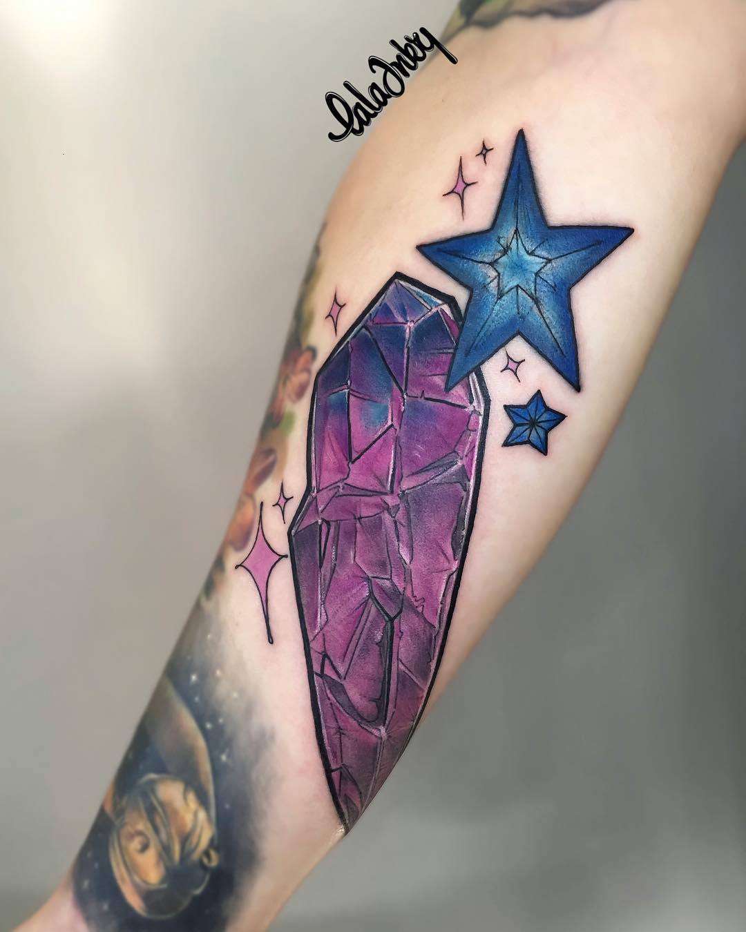 dark crystal tattoo