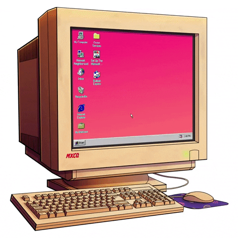 old computer gifs | WiffleGif